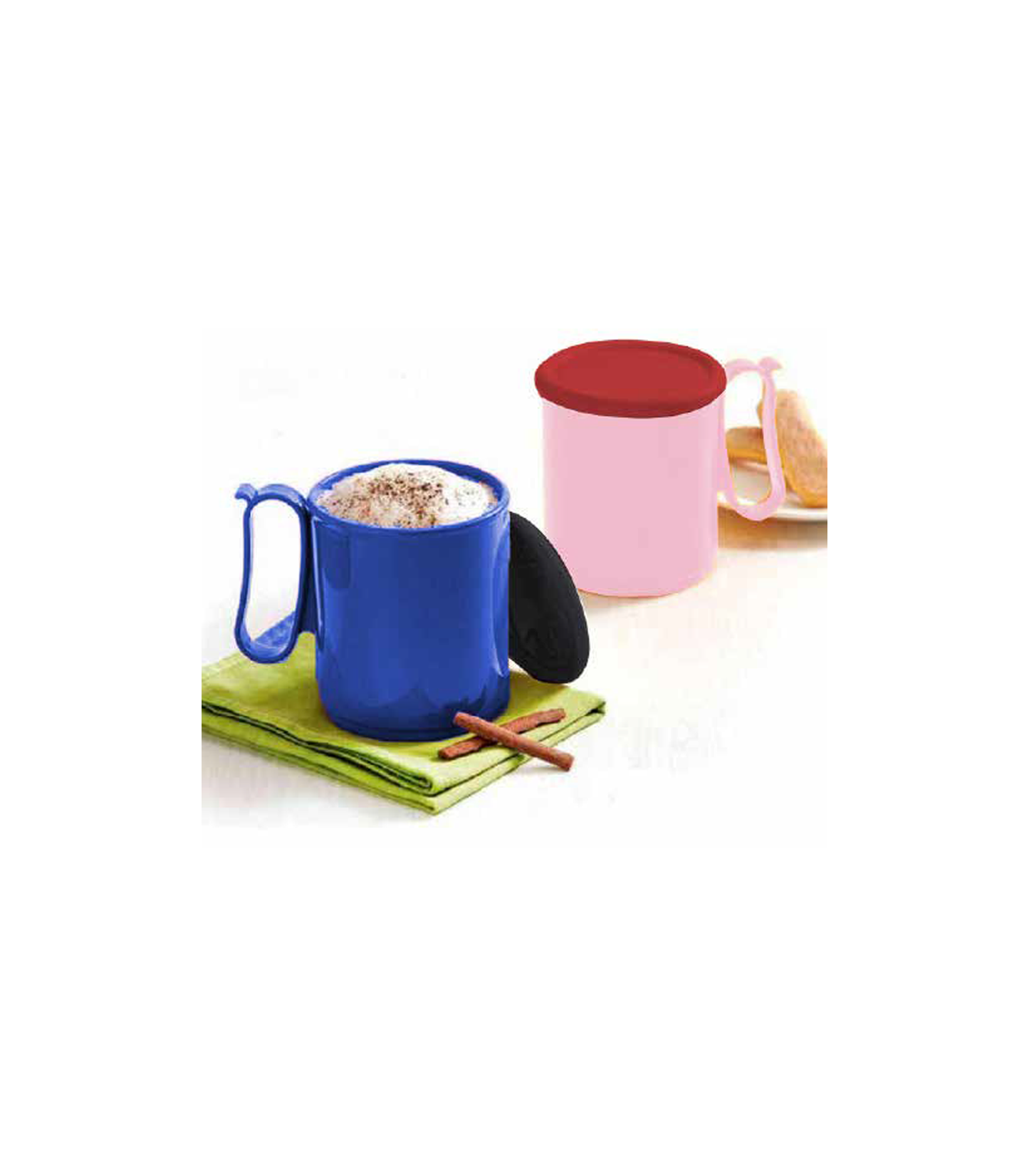 TuppAfrica jumbo mug with a large handle and bold design, perfect for coffee or tea, showcased on a plain background.